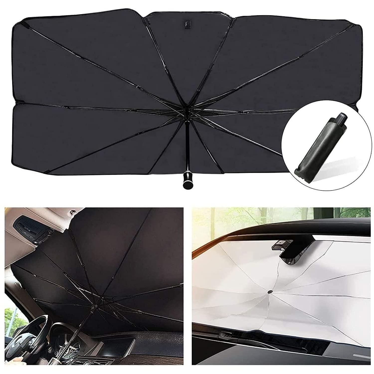 Car Windshield Sun Shade Umbrella – Thermal Insulation & UV Protection