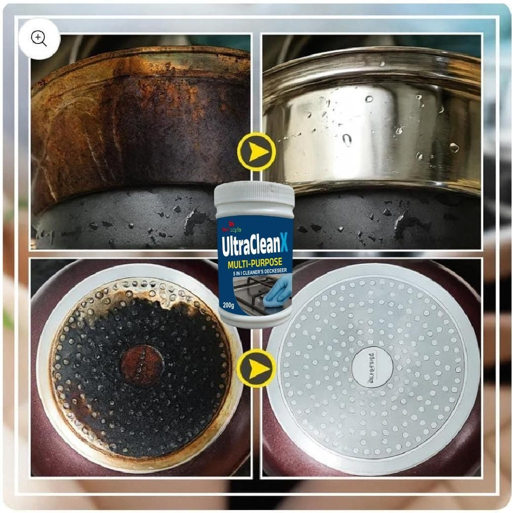 Ultra Clean X – Powerful Kitchen Degreaser (Pack of 2, 400 gm each)