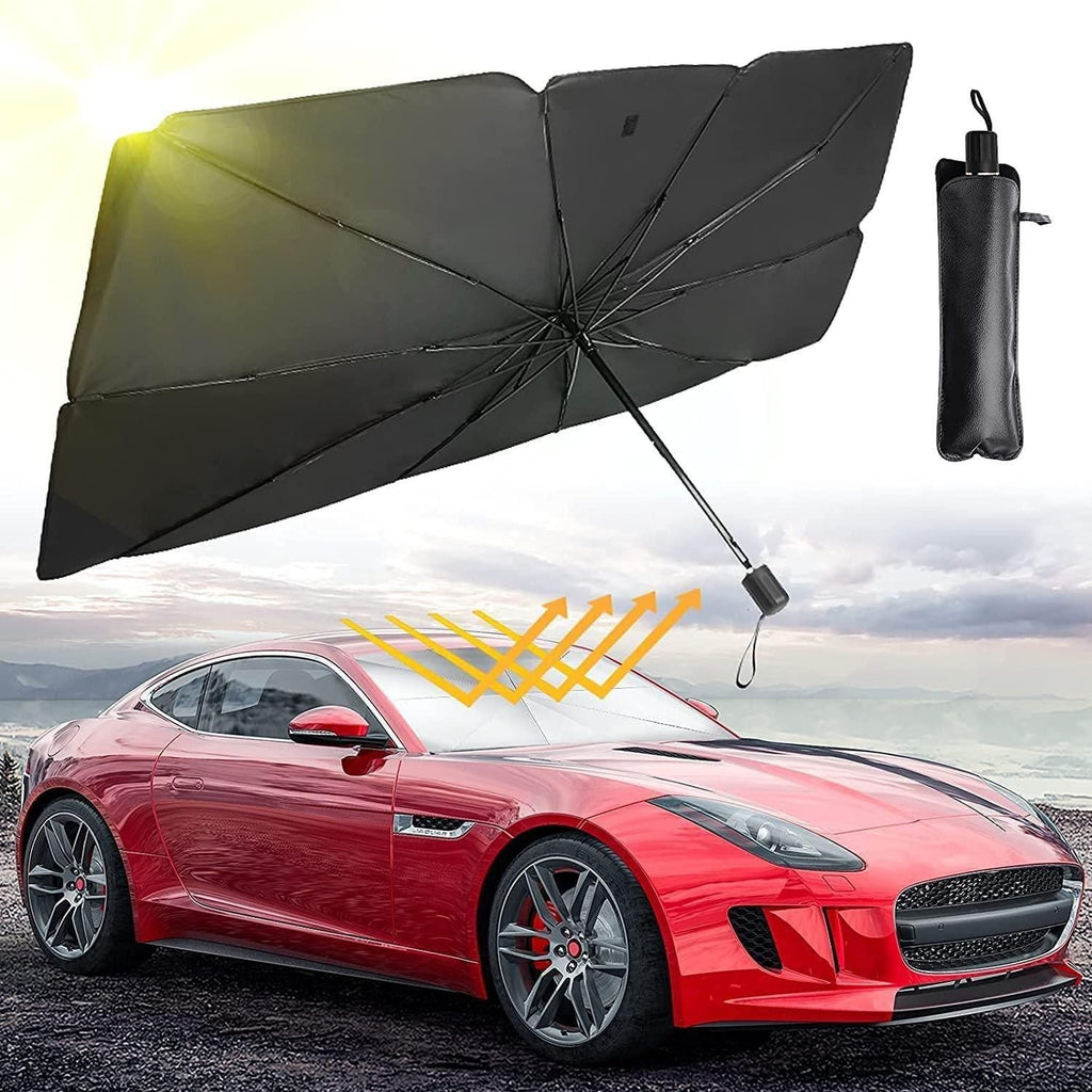 Car Windshield Sun Shade Umbrella – Thermal Insulation & UV Protection